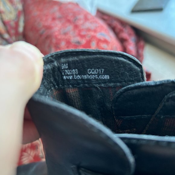 Born black leather spring into spring boots NWT sz 39 "jaylean" - Picture 8 of 10